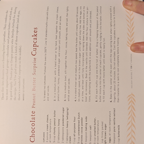 Holiday Baking illustrated recipe book by Sara Perry Hannukah Christmas - Picture 8 of 15